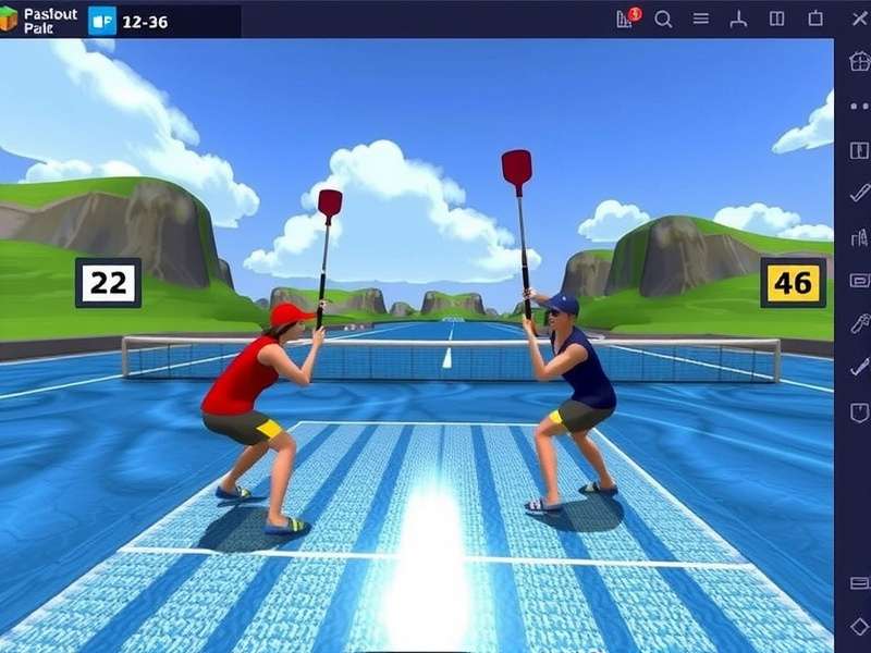 Paddle Champion Pro Gameplay Screenshot